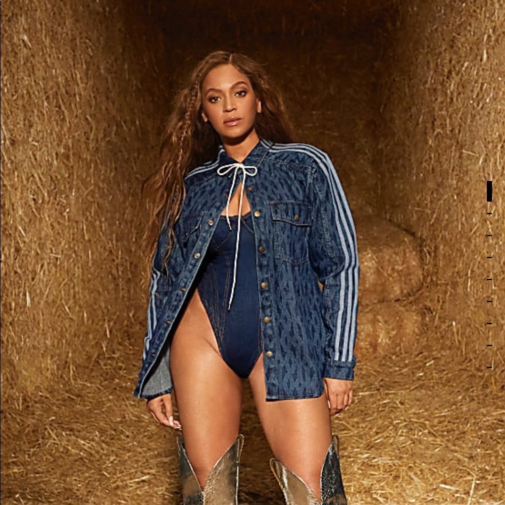 IVY PARK x Adidas Denim Shirt